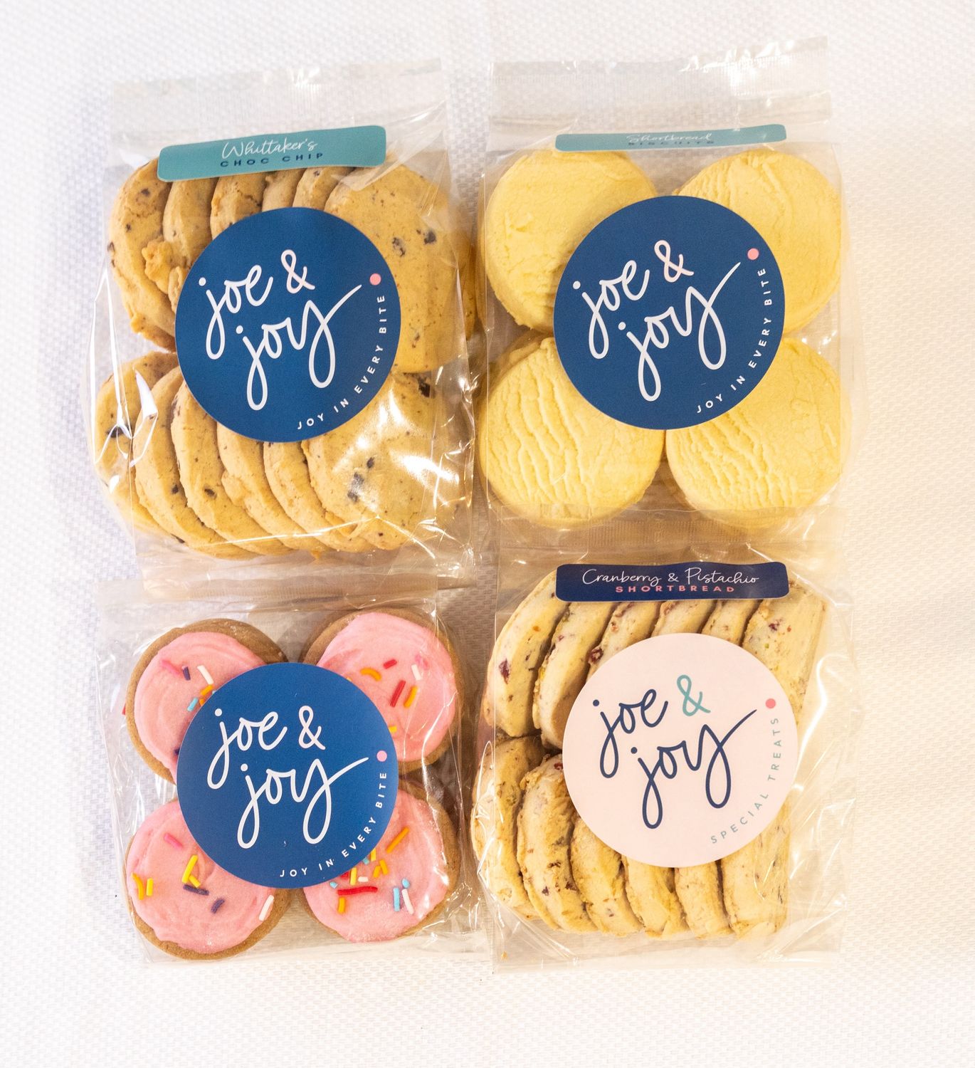 Four Flavour Biscuit Box