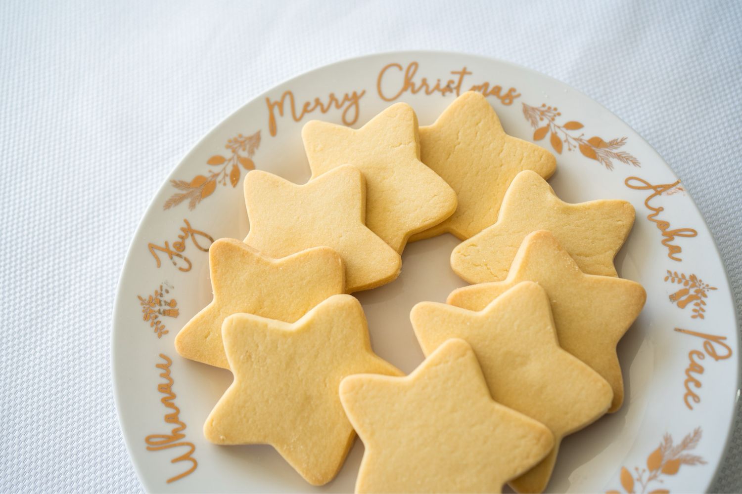 Christmas Star Shortbread