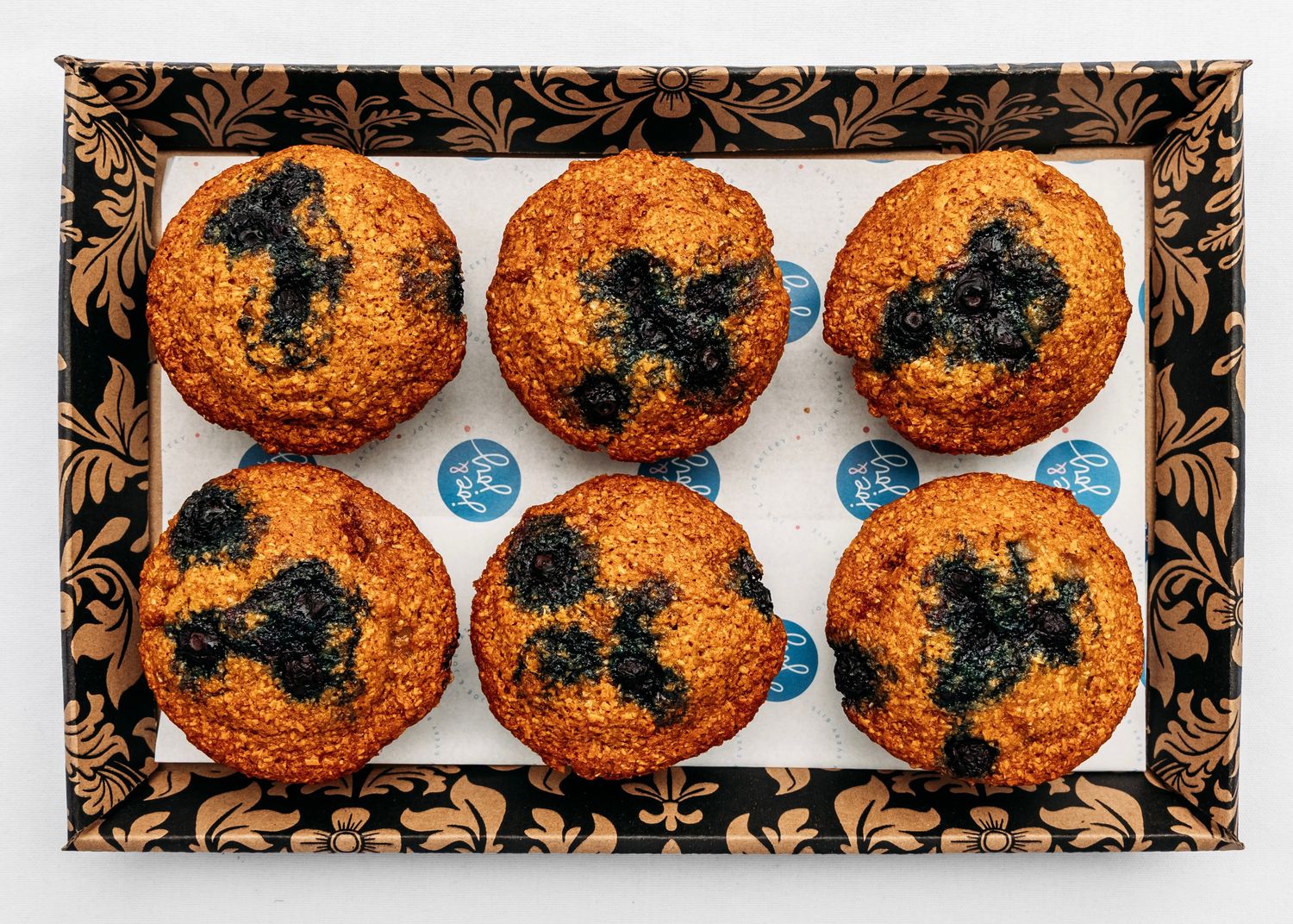 Bran &amp; Blueberry Muffin Platter