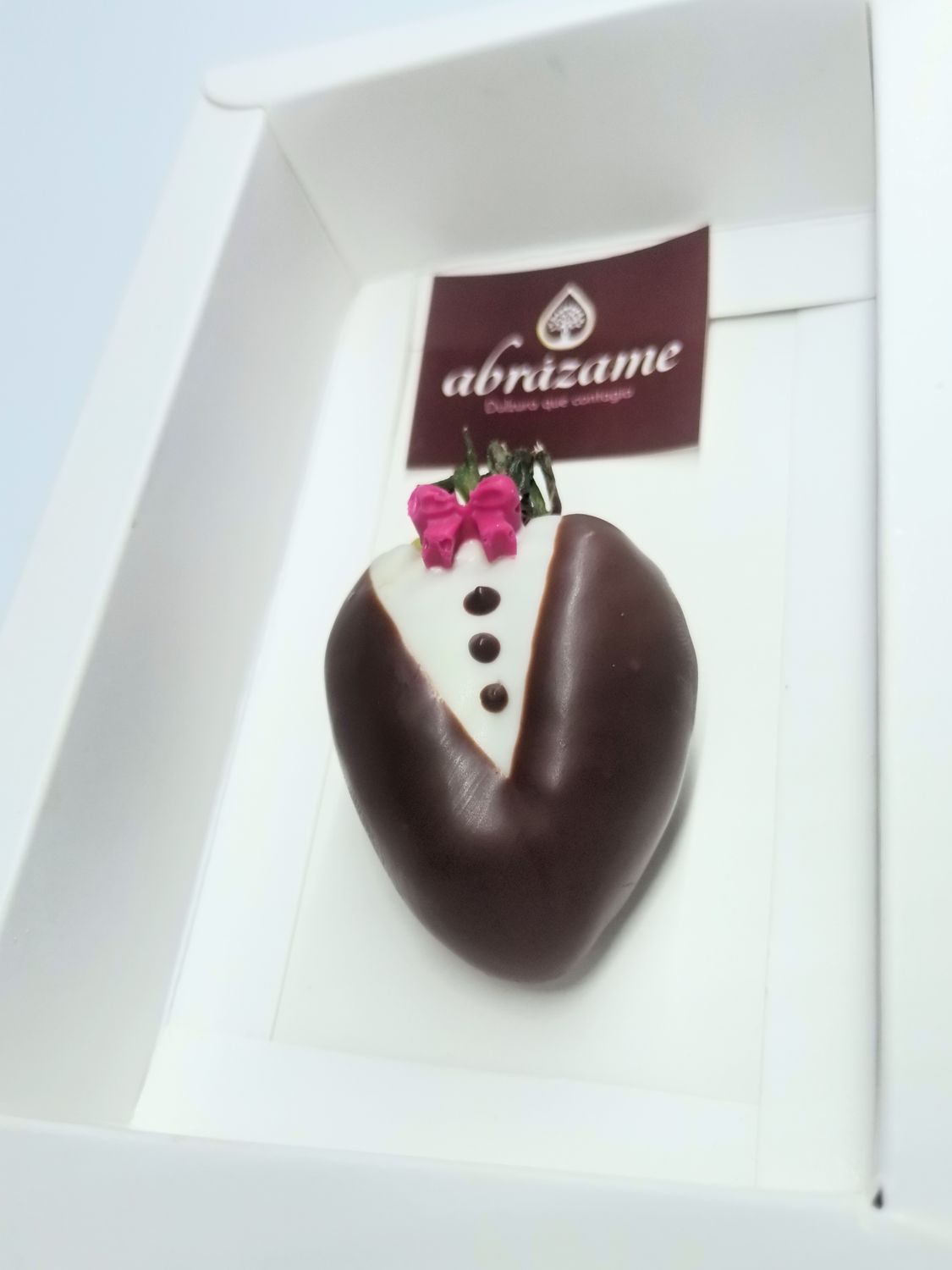 Cajas de Fresas con Chocolate