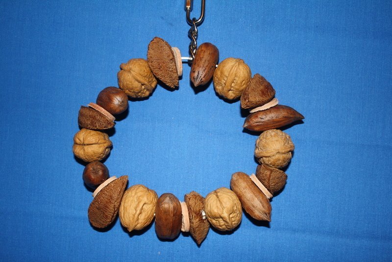 Large Mixed Nuts and Leather