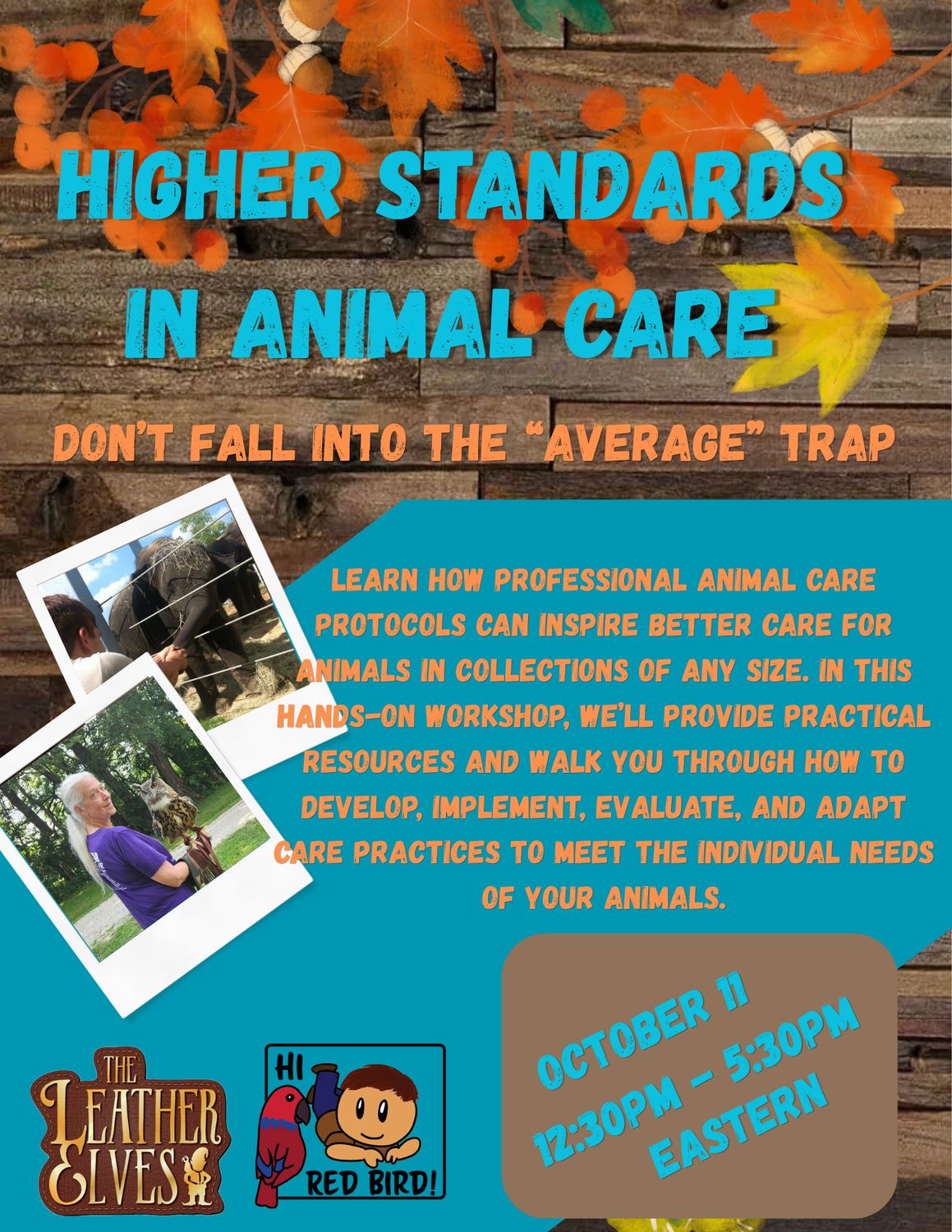 Higher Standards In Animal Care