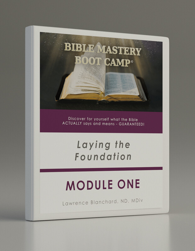 Module One Student Notebook