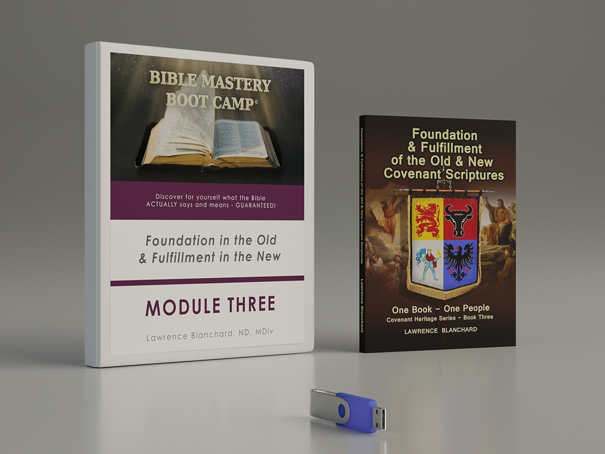 Module Three: Foundation in the Old &amp; Fulfillment in the New