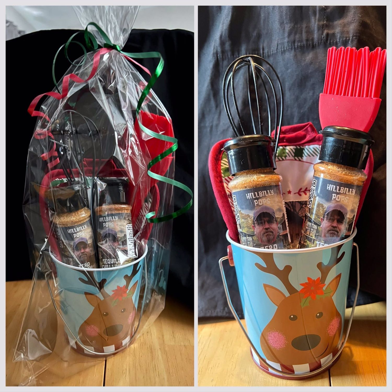 Sample Bucket For Holiday Gift