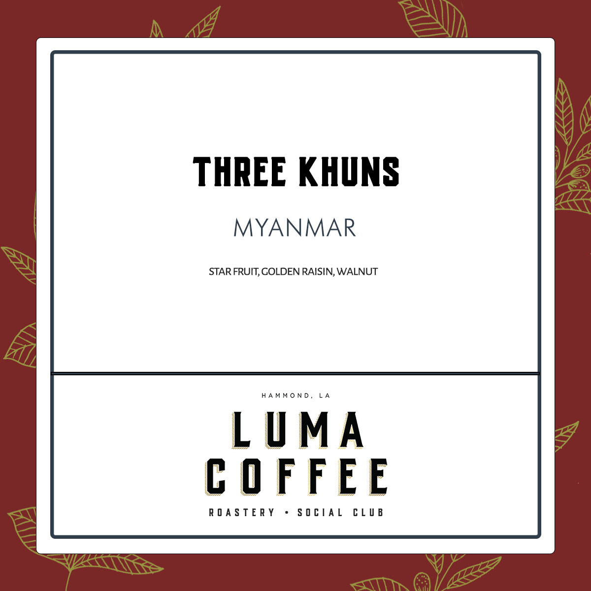 Myanmar Three Khuns