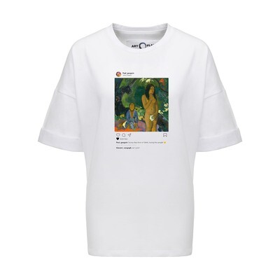 Футболка-оверсайз Insta Gauguin, Белый, Жен, L Футболка-оверсайз Insta Gauguin, Белый, Жен, L