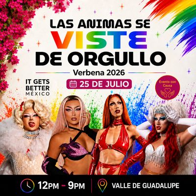 Las Animas se Viste de Orgullo Verbena 2026 Las Animas se Viste de Orgullo Verbena 2026