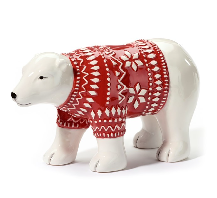 Ceramic Polar  Bear 