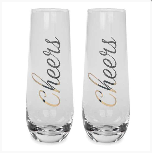 Set of Two Stemless Flute