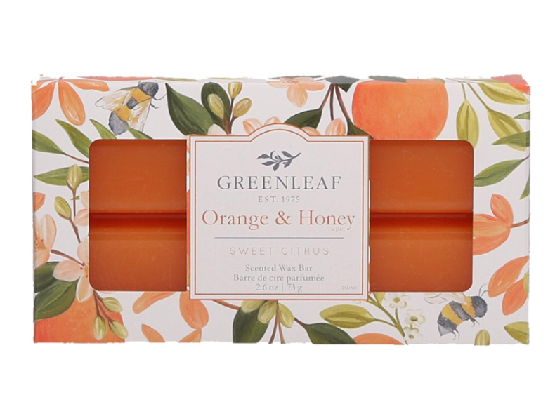 Orange & Honey Wax Bar