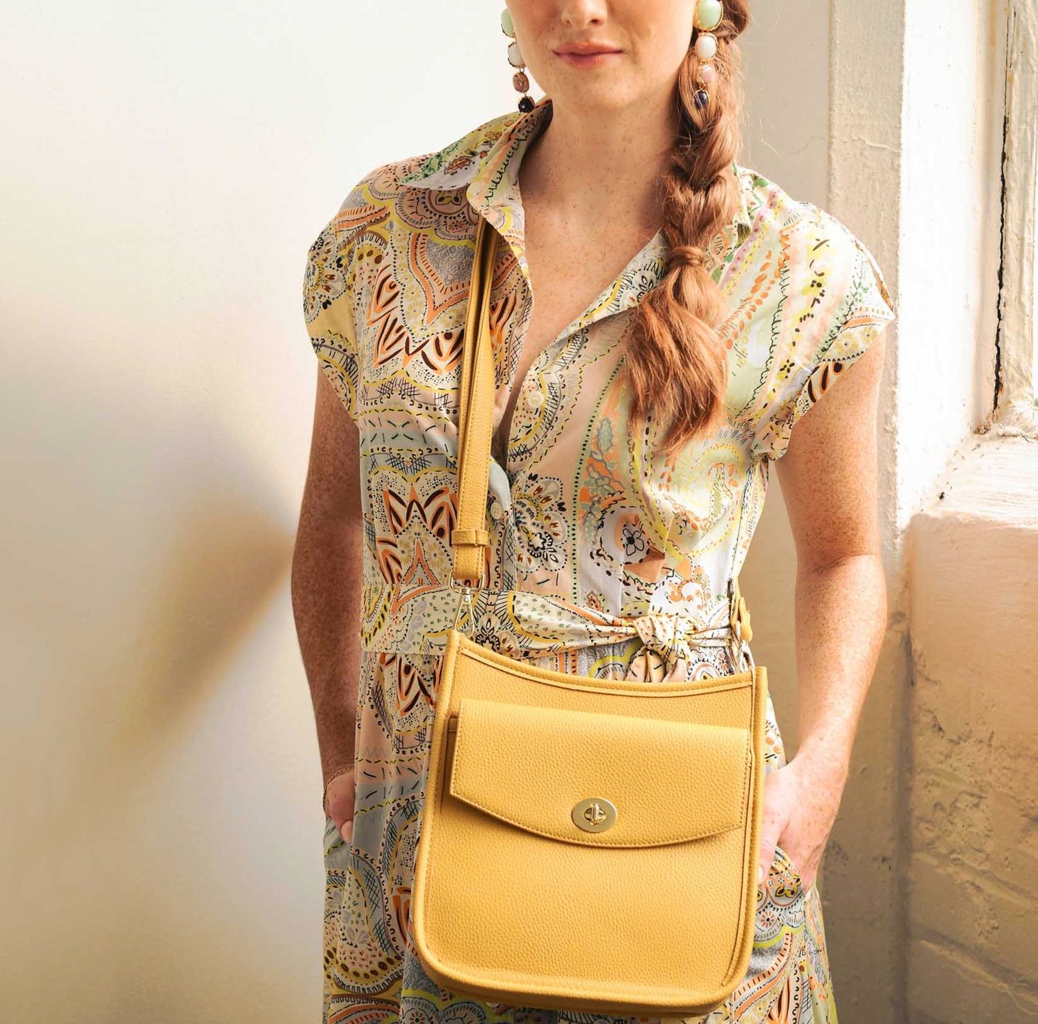 Grace Crossbody - Yellow