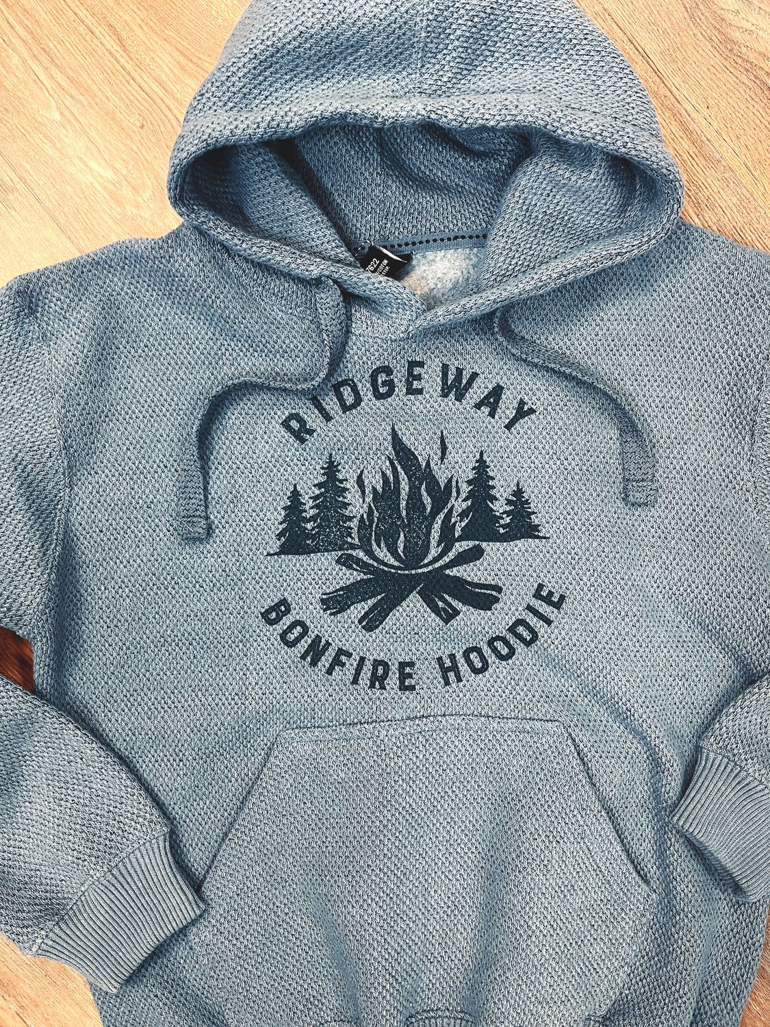 Ridgeway Bonfire Hoodie- Nay Waffle