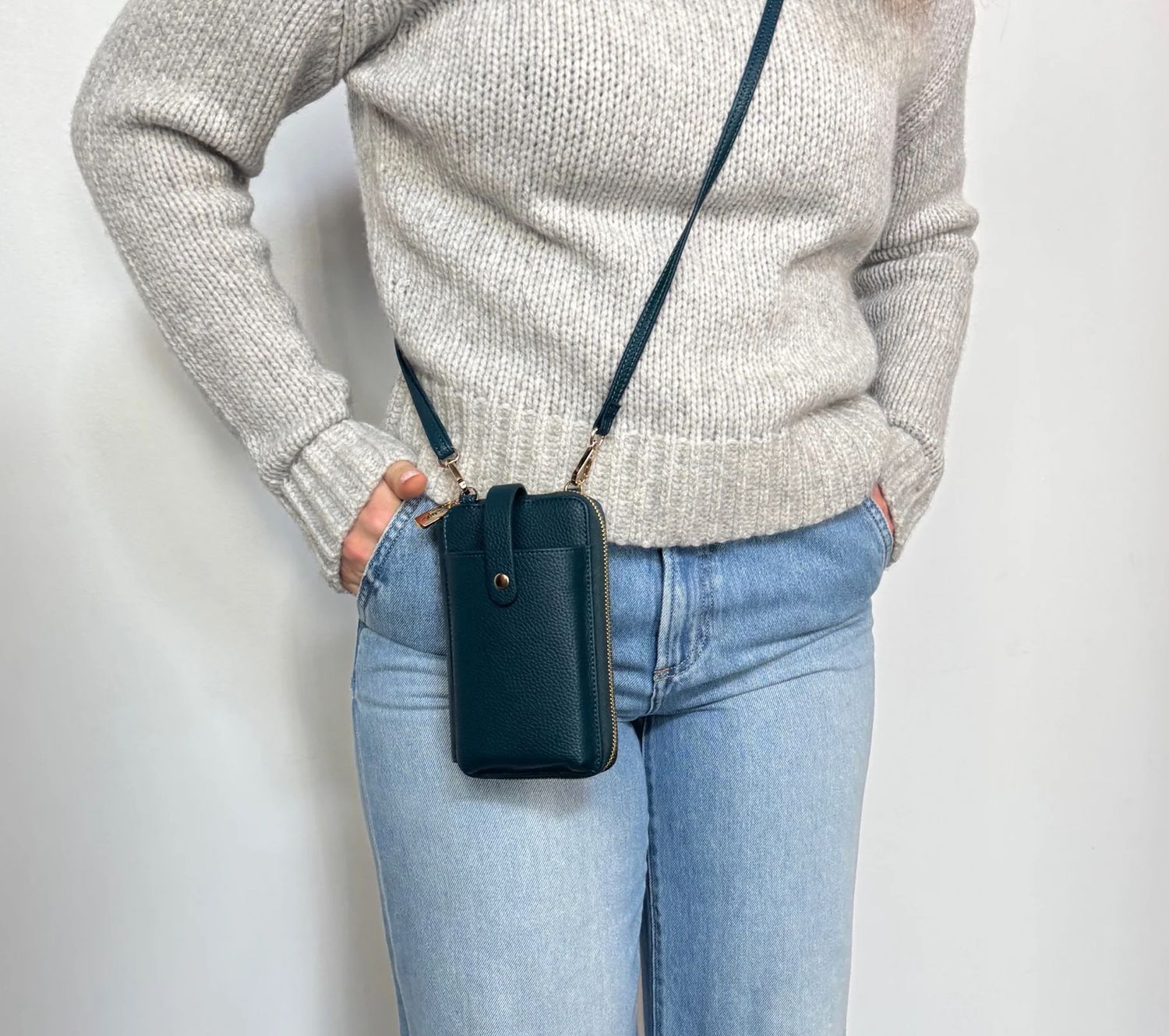 Smartphone pouch - Blue