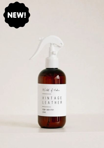 Vintage Leather + Linen Spray