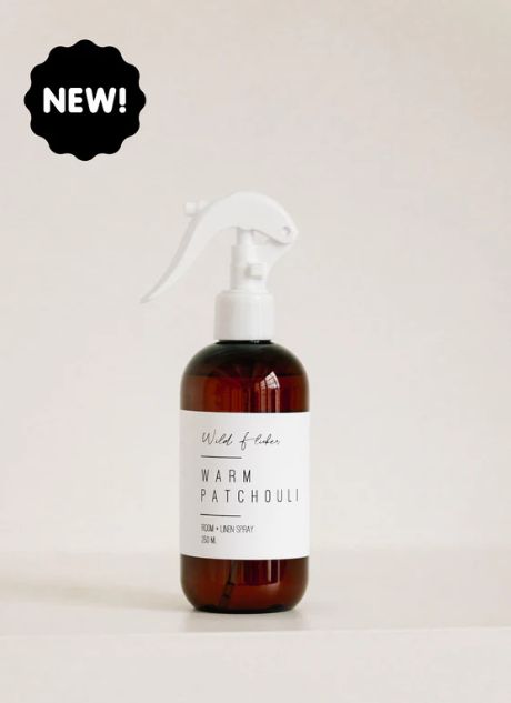 Warm Patchouli + Linen Spray