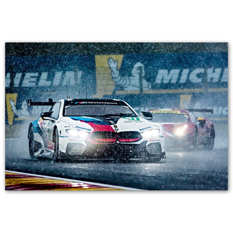 POSTER - BMW im Schnee