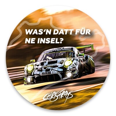 STICKER - Was´n datt für ne Insel? - 8cm