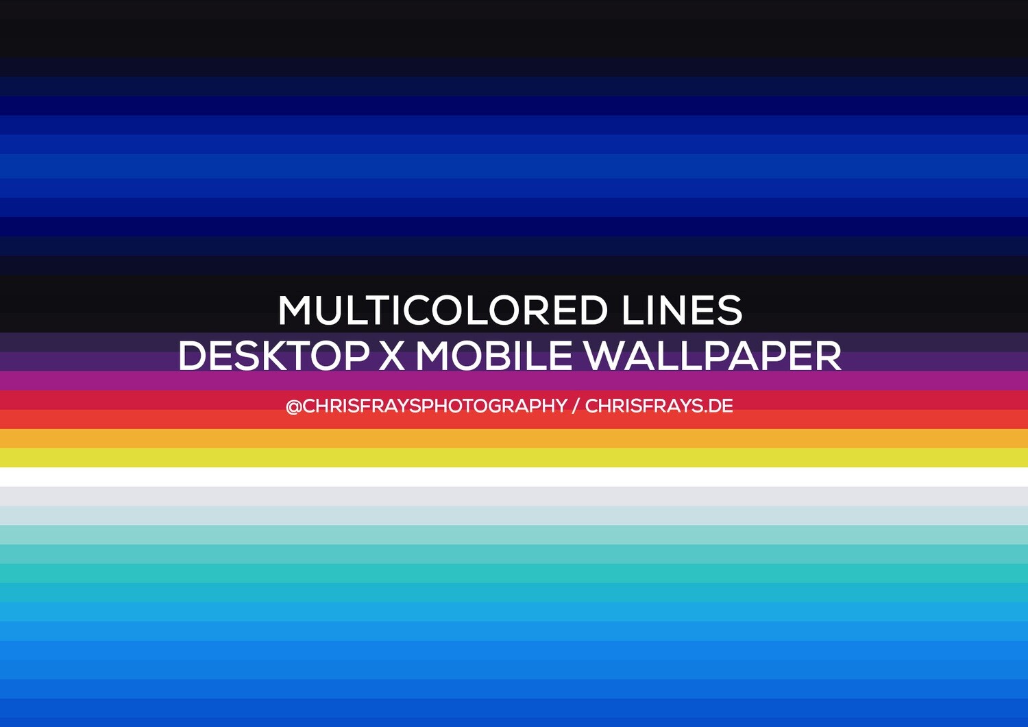 MULTICOLORED LINES –  Desktop and Mobile Wallpaper Pack