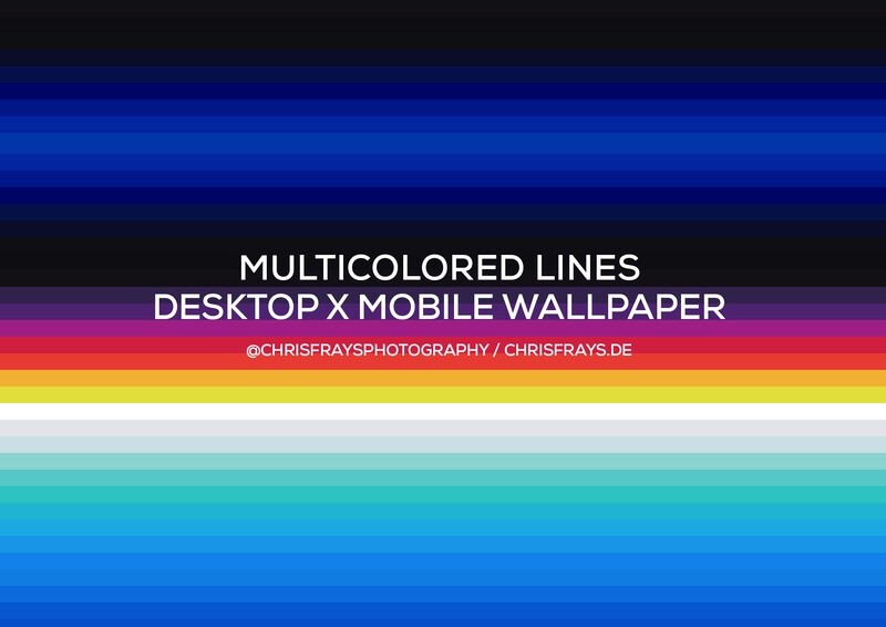 MULTICOLORED LINES –  Desktop and Mobile Wallpaper Pack