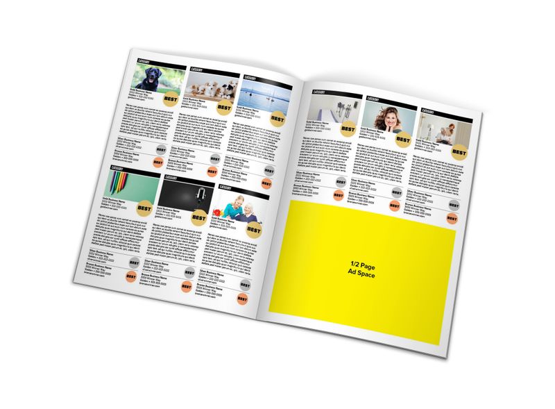 Winner&#39;s Magazine 1/2 Page