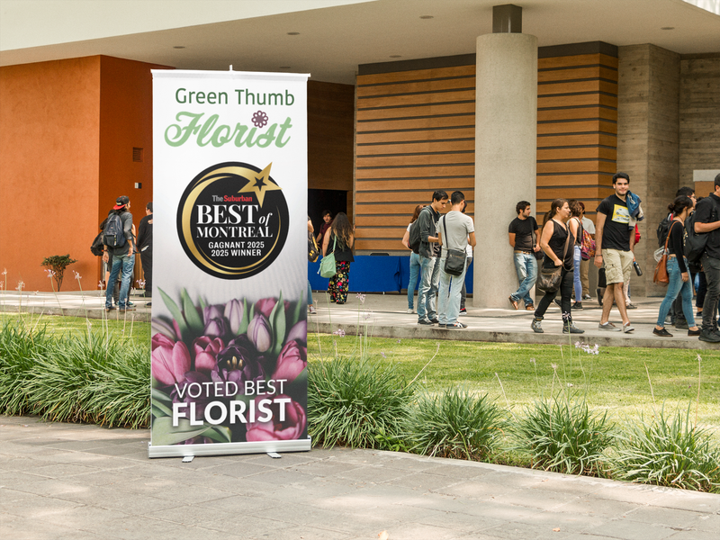 Custom Design Retractable Banner