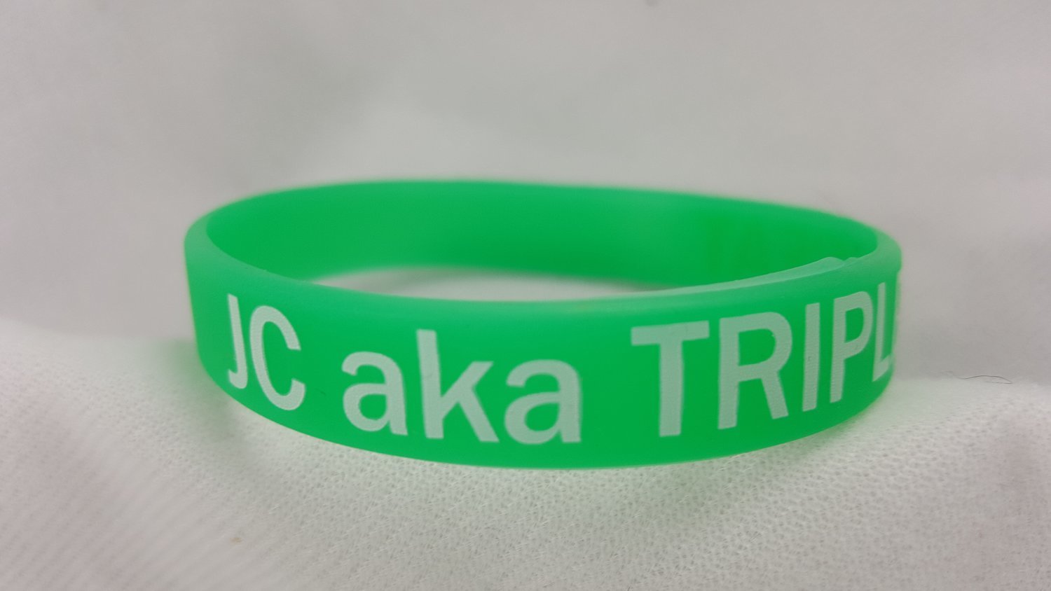 JC aka Triple Threat Glow Wristbands