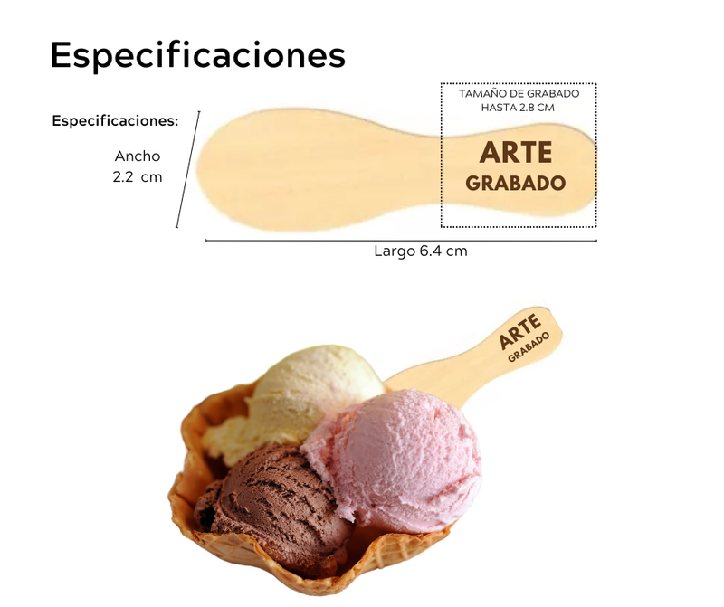 Palo de Madera (Cuchara)