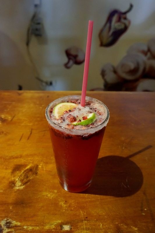 MICHELADA DE FRUTOS ROJOS