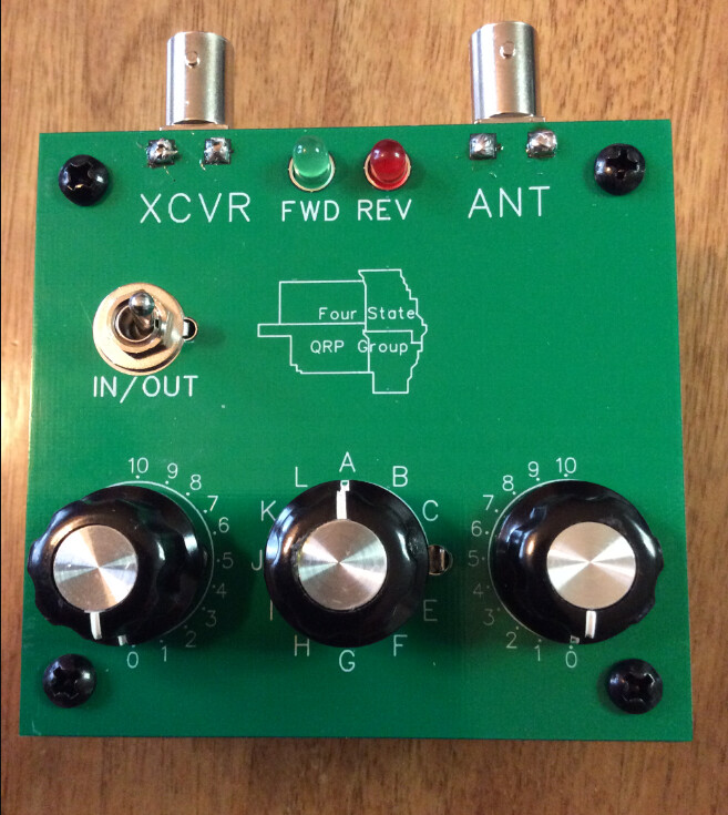 4S QRP T-Match antenne tuner