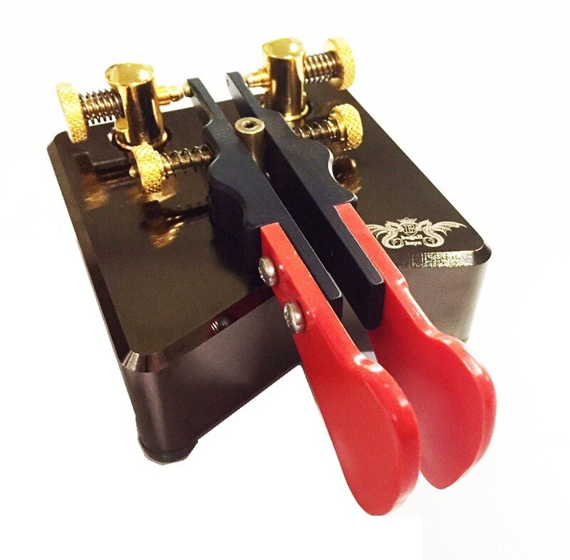 Begali Simplex Palladium ( zwart glanzende basis, zwarte alu vingers )