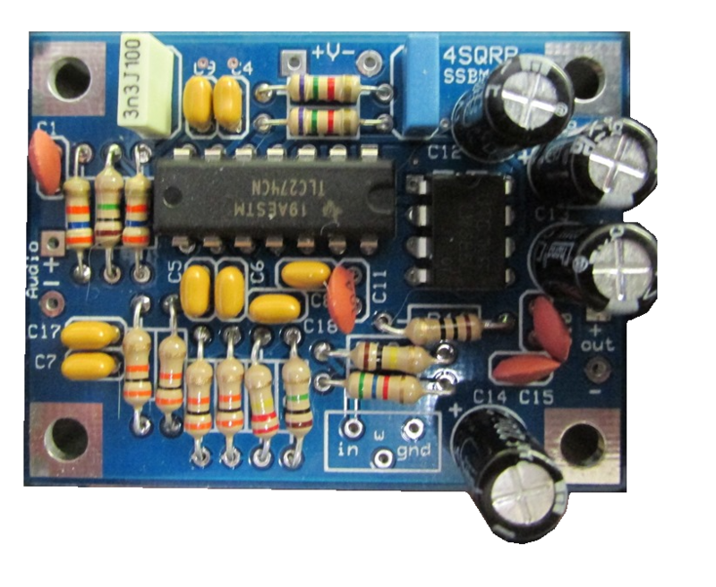 4S QRP SSB-Mite    SSB  Audio Filter/Versterker