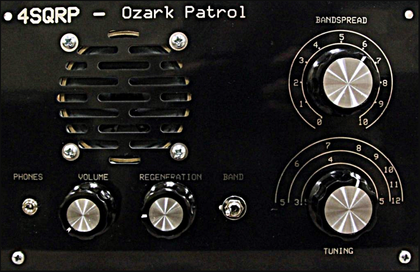 Ozark Patrol regeneratieve ontvanger 3,5 - 12 MHz