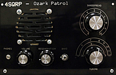 Ozark Patrol regeneratieve ontvanger 3,5 - 12 MHz