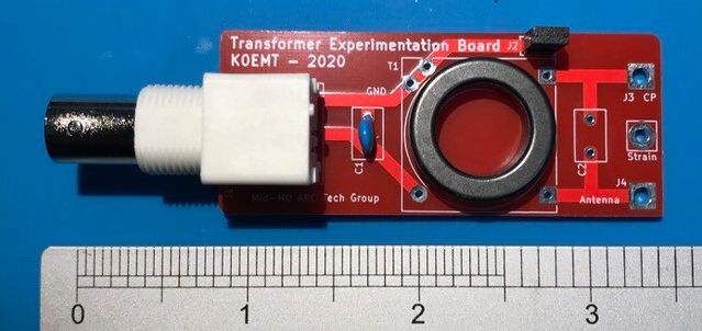 4S QRP EndFed Experimenteer board