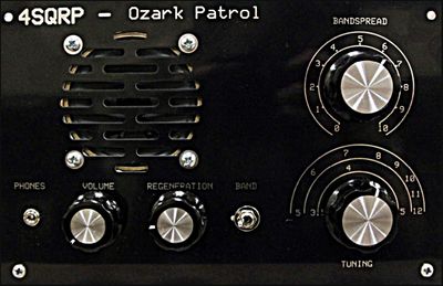 Ozark Patrol regeneratieve ontvanger 3,5 - 12 MHz Ozark Patrol regeneratieve ontvanger 3,5 - 12 MHz
