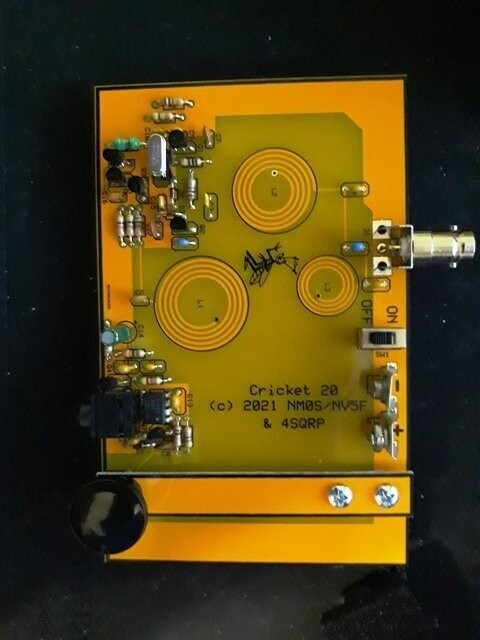 4S QRP Cricket 20, 20 m CW trx kit 4S QRP Cricket 20, 20 m CW trx kit