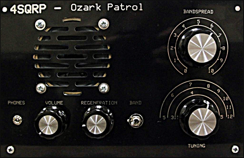 Ozark Patrol regeneratieve ontvanger 3,5 - 12 MHz Ozark Patrol regeneratieve ontvanger 3,5 - 12 MHz
