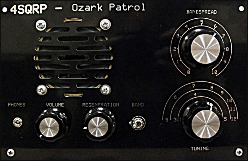 Ozark Patrol regeneratieve ontvanger 3,5 - 12 MHz Ozark Patrol regeneratieve ontvanger 3,5 - 12 MHz