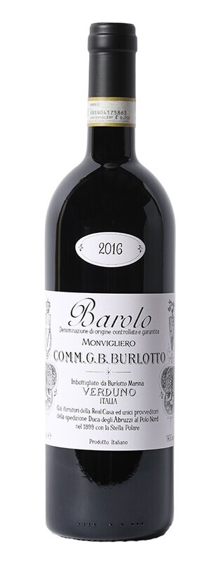 Barolo Monvigliero 2016 DOCG - Comm. G.B. Burlotto
