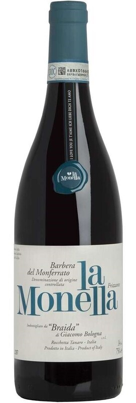 Barbera del Monferrato La Monella frizzante 2022 DOC - Braida