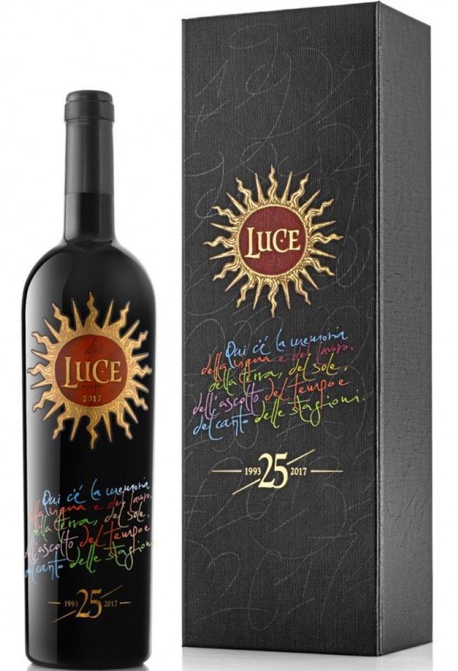 Luce 25esimo Ann. 2017 (astucciata) Toscana IGT - Tenuta Luce - Frescobaldi