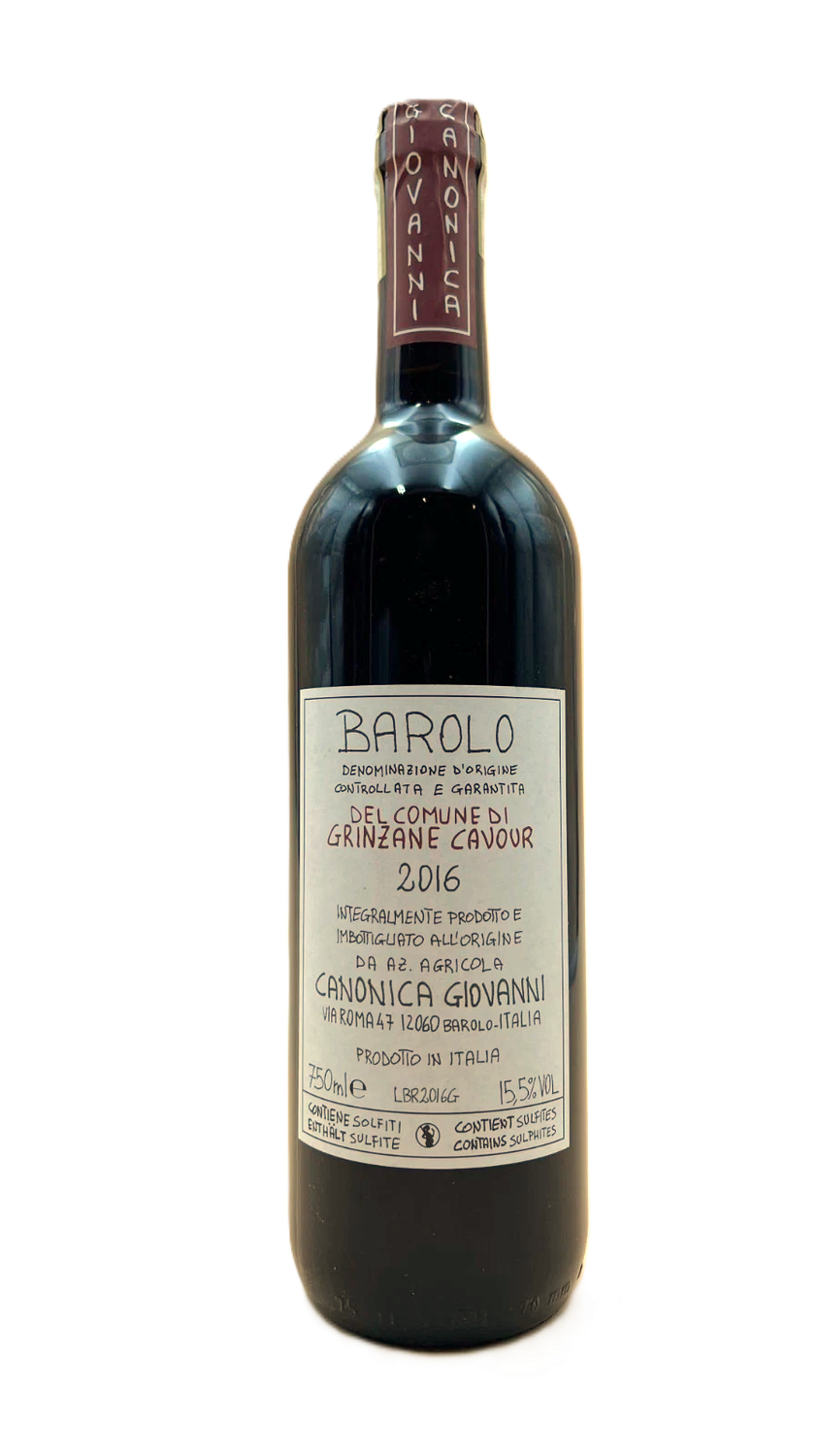 Barolo Grinzane Cavour 2016 DOCG - Giovanni Canonica