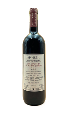 Barolo Grinzane Cavour 2016 DOCG - Giovanni Canonica