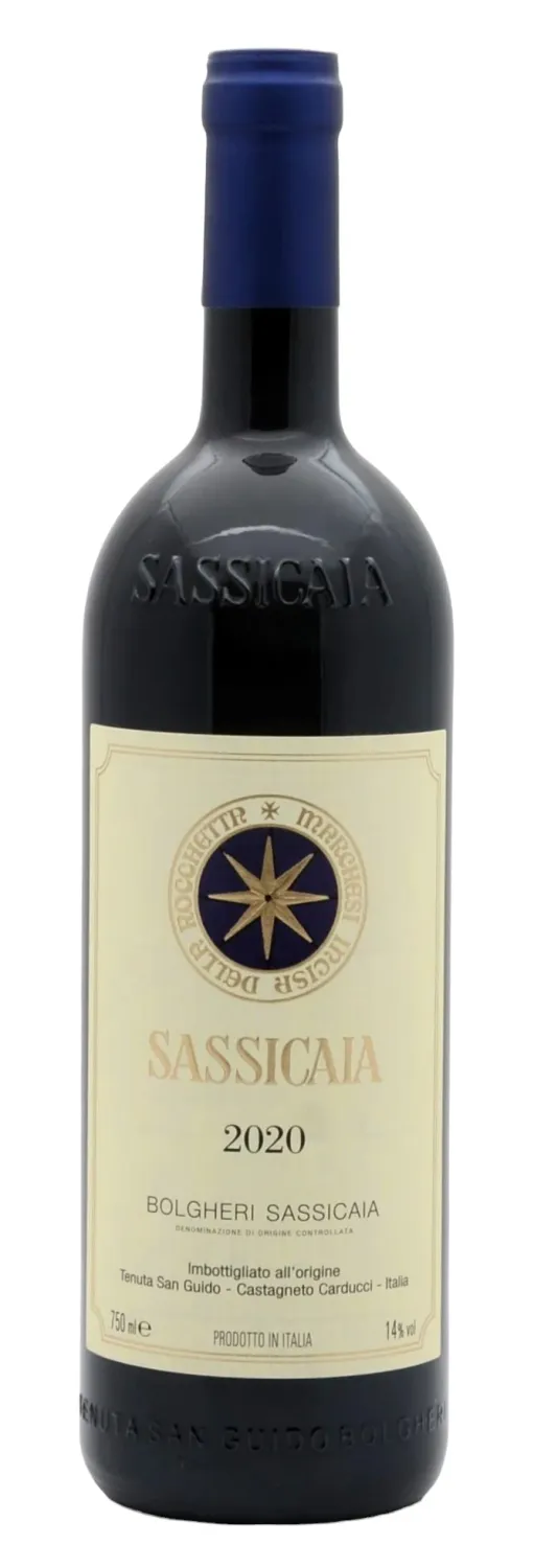 Bottle of Sassicaia 2020 – Tenuta San Guido, Bolgheri DOC
