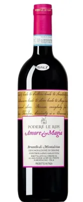 Bottle of Brunello di Montalcino Amore e Magia 2017 – Podere Le Ripi, Brunello di Montalcino DOCG