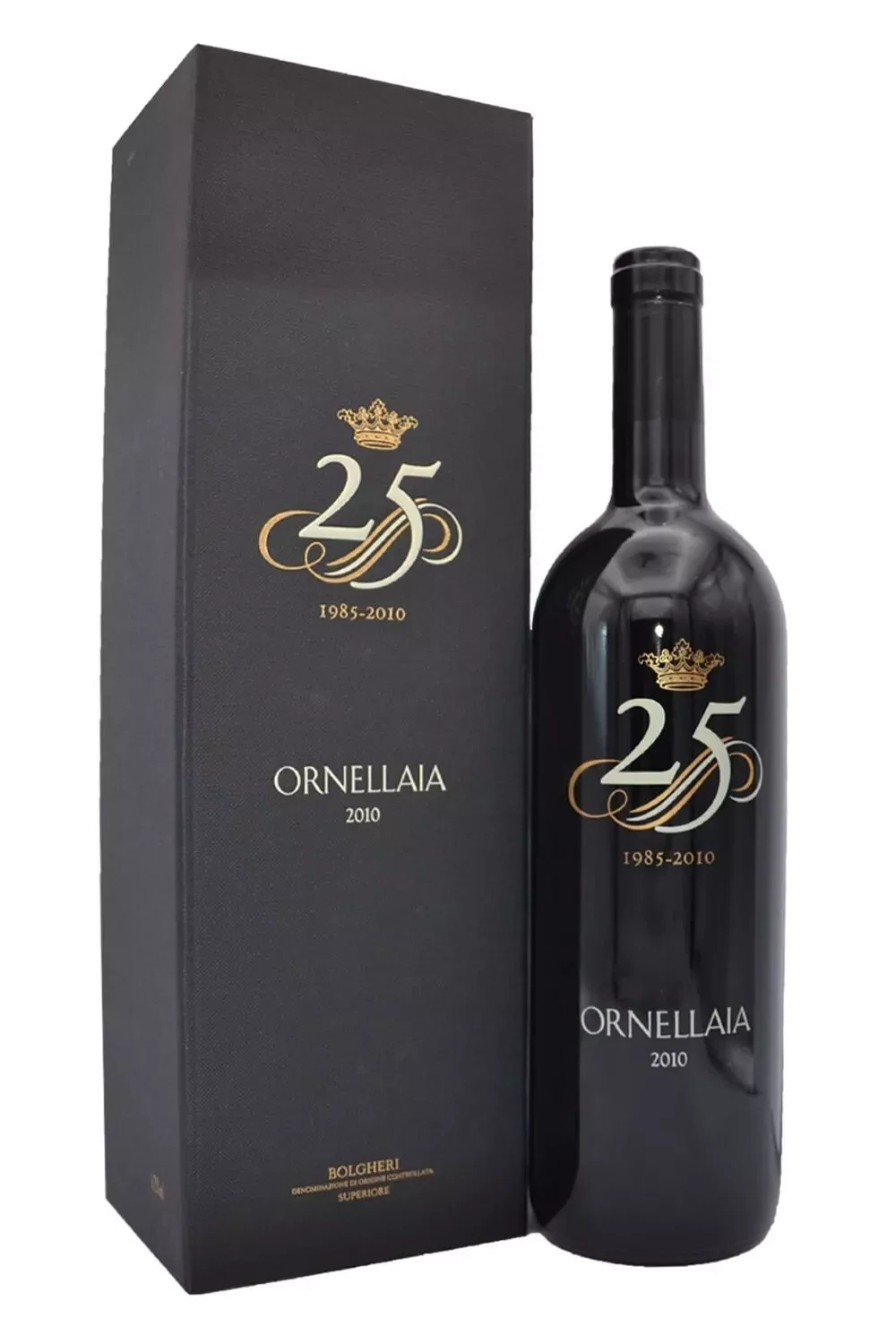 Bottle of Ornellaia 2010 25° Anniversario – Tenuta dell'Ornellaia, Bolgheri Superiore DOC with gift…