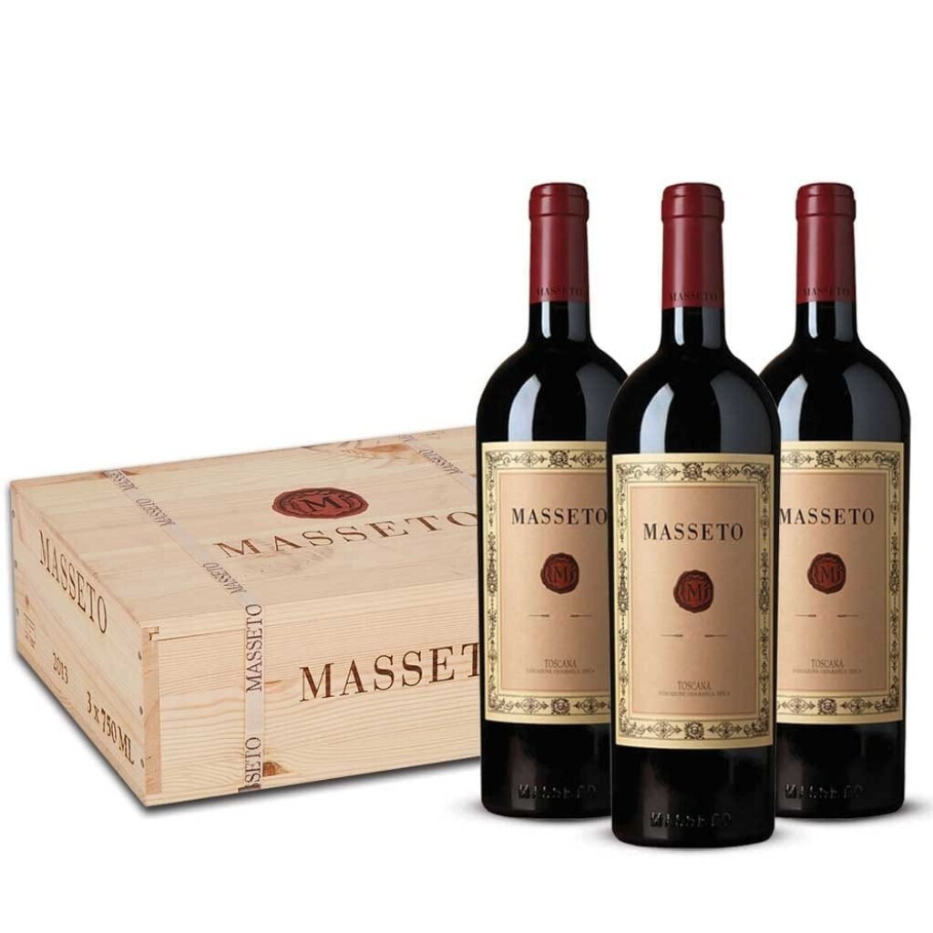 Masseto 2015 (cassa legno 3x) Toscana IGT - Ornellaia
