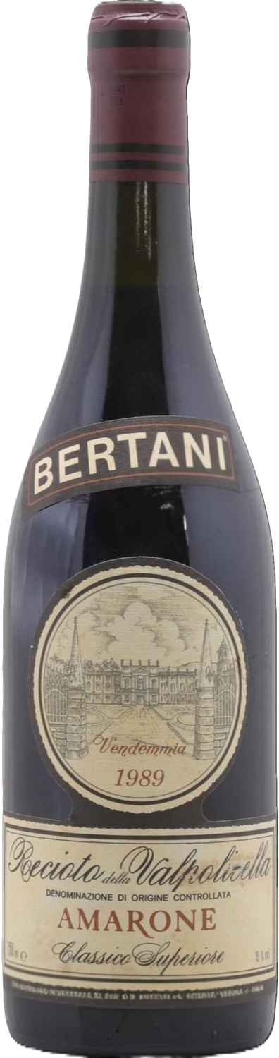 Recioto della Valpolicella Amarone Classico Superiore 1989 DOC - Bertani