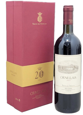 Bottle of Ornellaia 2005 – Tenuta dell'Ornellaia, Toscana IGT with gift box